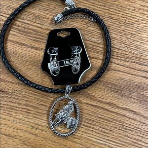 Barrel Racing jewelry set